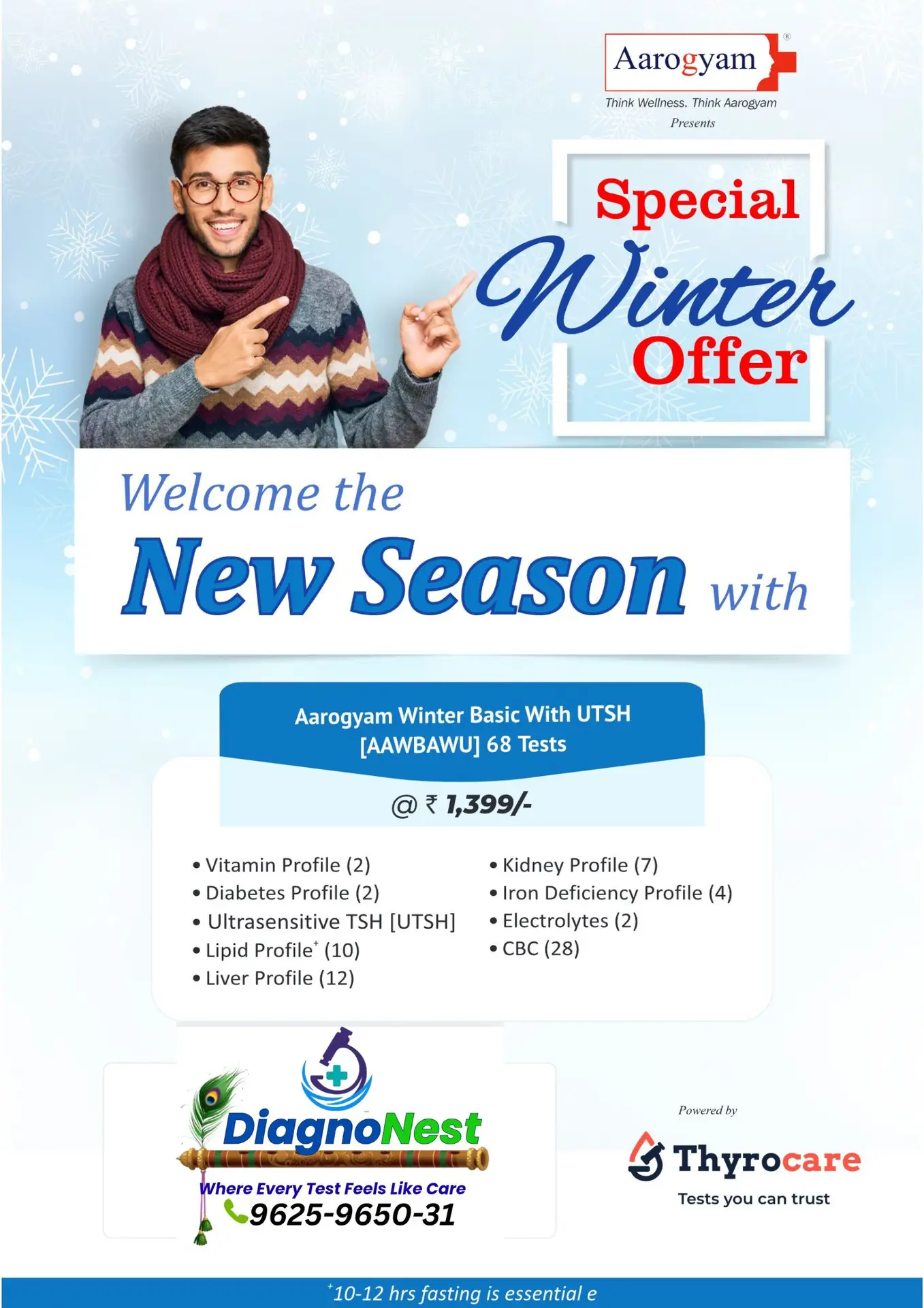 Winter Basic Thyrocare Aargyam Packages